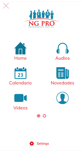 Android application NGPro screenshort