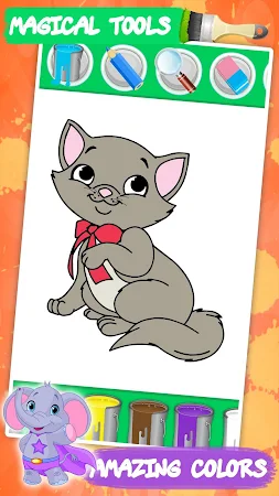 Game screenshot Animal Coloring Games for Kids mod apk
