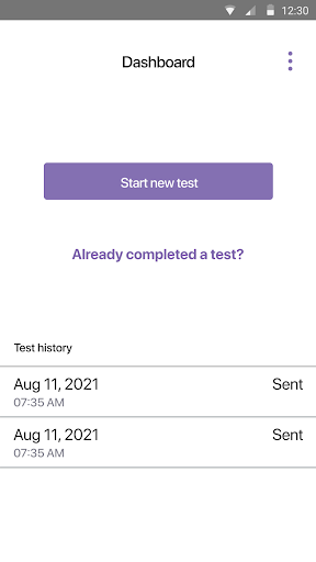 Android application belovio CHECK screenshort