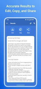 Text Snap - Image to Text Capture d'écran