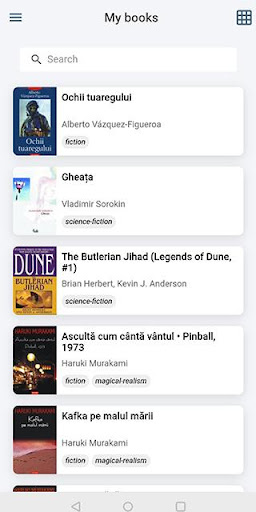 Personal Library Screen 2