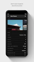 Ricoh Recipes — JPEG Settings APK Gambar Screenshot #5