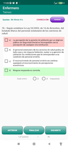 Android application Batería Osakidetza 2023 screenshort