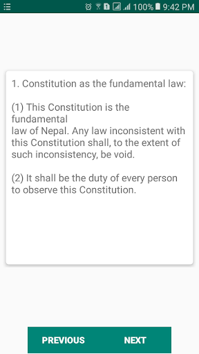 Constitution of Nepal Screenshot 3 - AppWisp.com