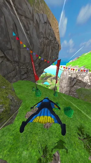 Base Jump Wingsuit Gliding screenshot 2