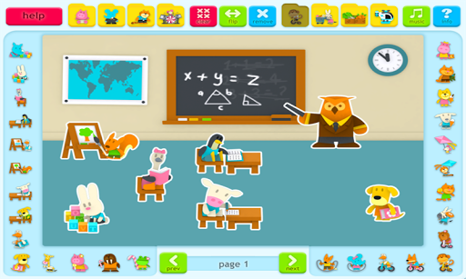Sticker Book 3: Animal Town Screen 2