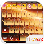 Cover Image of Herunterladen Golden Mars Emoji Keyboard 1.0.5 APK