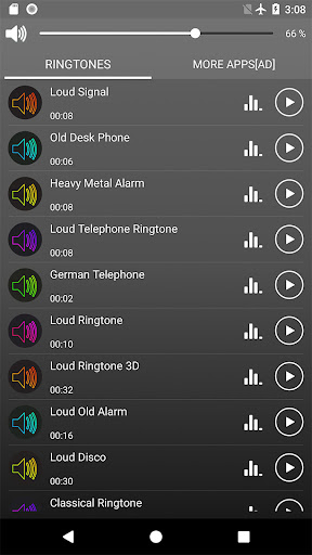 Loud Telephone Ringtones Screen 2