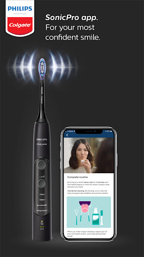 Android application Philips Colgate SonicPro screenshort