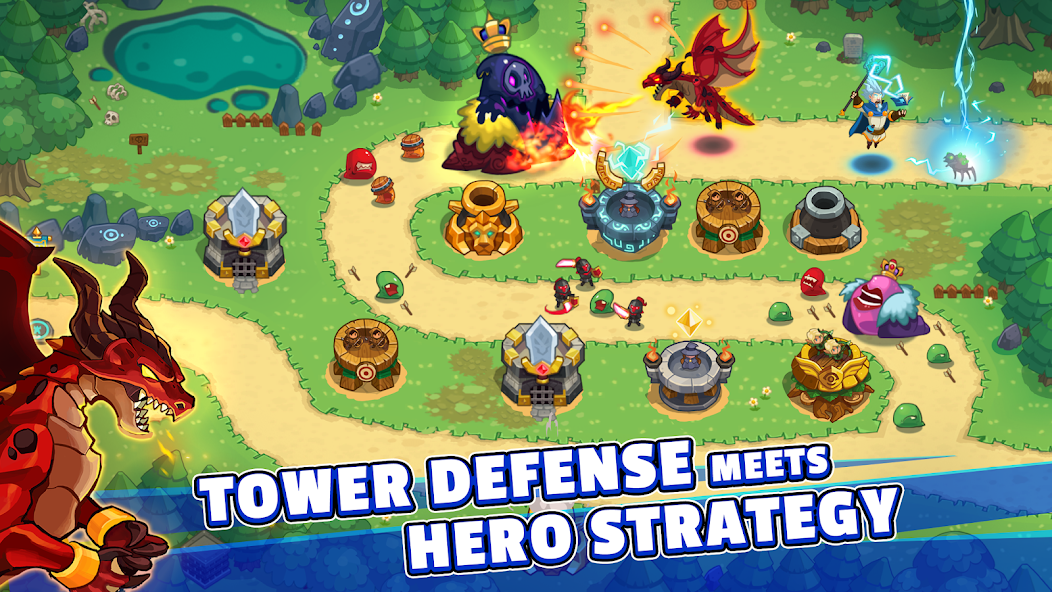 Realm Defense: Hero Legends TD 3.2.5 APK + Mod (Unlimited money) for Android
