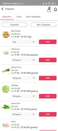 My eStore - Online Shopping AP Screen 3