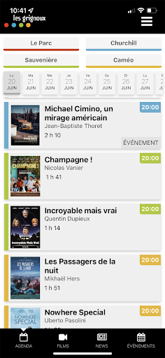 Les Grignoux Screen 3