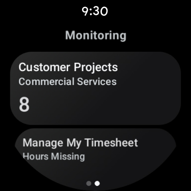 Screenshot of SAP Mobile Start