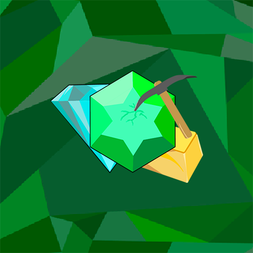 Gems Miner - offline clicker logo