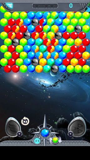 Android application Bubble Shooter World screenshort