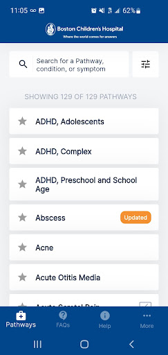 BCH Clinical Pathways Screen 3