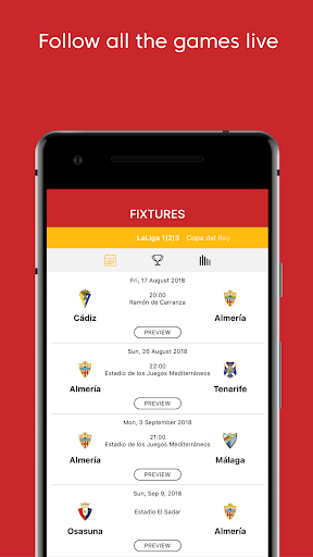 UD Almería - Official App Screenshot 2 - AppWisp.com