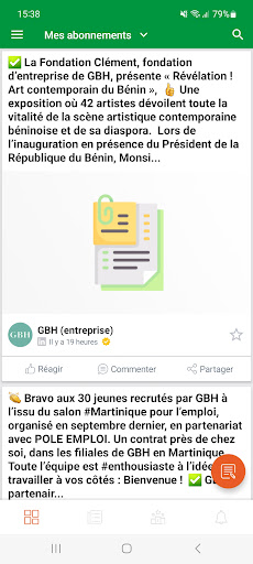 MyGBH Screen 2