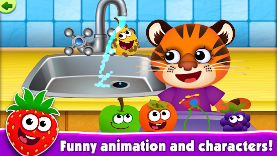 FunnyFood Kindergarten learning games for toddlers screenshots 2