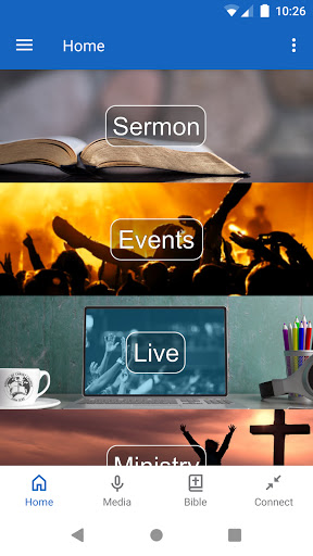 Android application Gospel of Christ Church screenshort