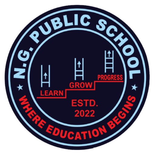 N G PUBLIC SCHOOLHAZARIBAG logo
