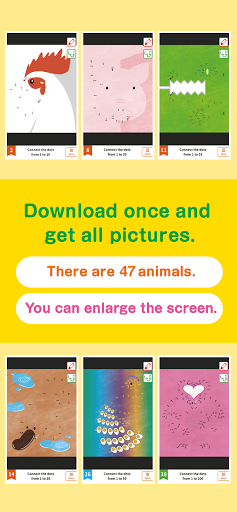 Connect the Dots Animals Screen 2