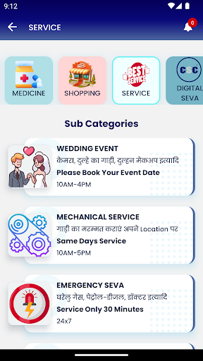 Quick Seva Service Provider