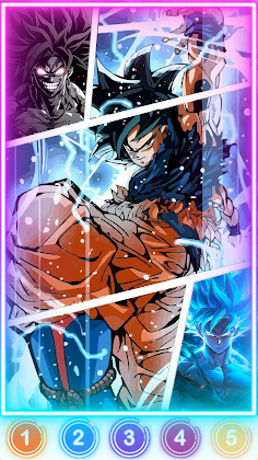 Adult Dragon Color By Number - Screenshot 4