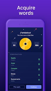 Learn Spanish through music with Lirica (MOD APK, Subscribed) v3.6 4