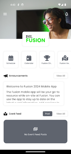 Android application D2L Fusion screenshort