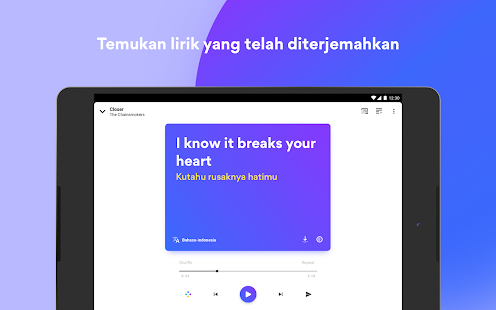 Musixmatch -  Lyrics & Music Screenshot