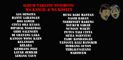 Android application Tarling Tengdung Kancil Koslet screenshort
