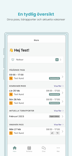 Android application Almaportalen screenshort