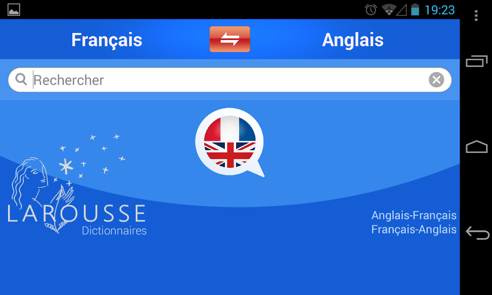 English-French dictionary banner