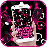 Lovely Hearts Keyboard Theme icon