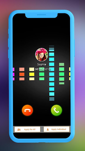Android application Call Color Phone Screen screenshort
