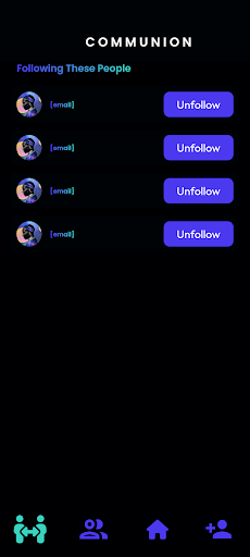 Android application CommuniLink screenshort