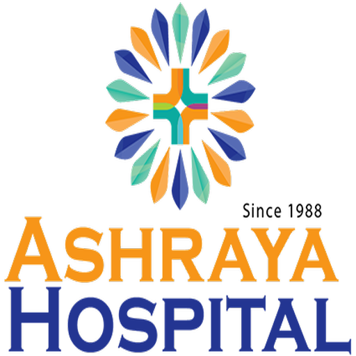Ashraya Nursing College logo