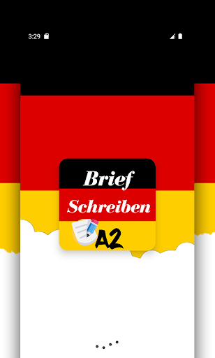 Android application Brief Schreiben Deutsch A2 screenshort
