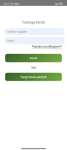 Android application Taxi app screenshort