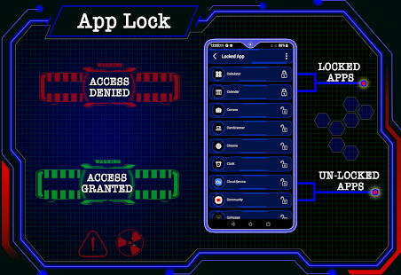 Classic launcher - App lock Screenshot