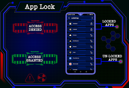 Classic launcher - App lock لقطة شاشة