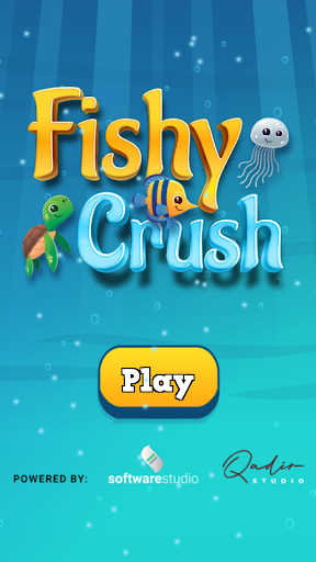 Android application Fishy Crush Match-3 Game screenshort
