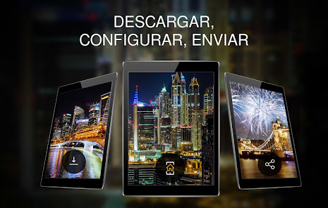 Captura de Pantalla 12 Ciudades de noche en 4K android