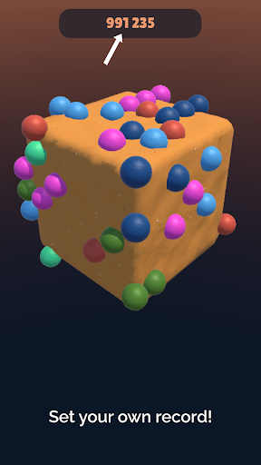 3D Lines of Marbles Screen 3