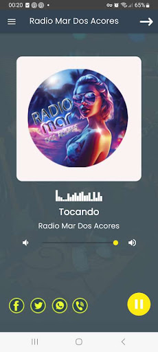 Radio Mar Dos Acores Screen 2