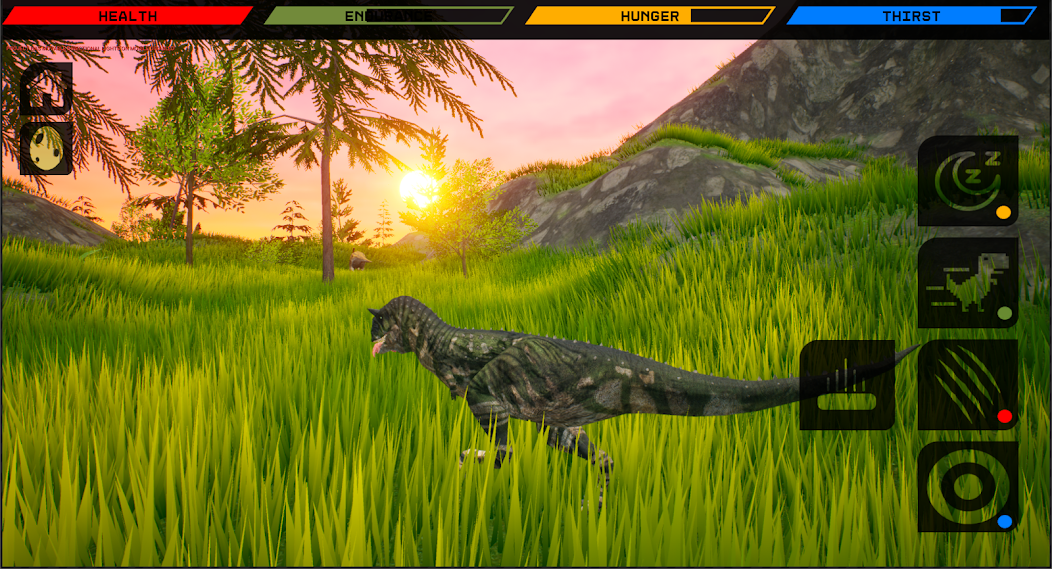 Jurassic dinosaur game MOD APK v1.7 (Unlocked) - Jojoy