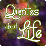 Quotes about life icon