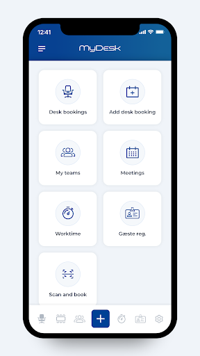 Android application MyDesk screenshort