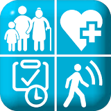 Family Well-being  -  for health, wellness, safety icon